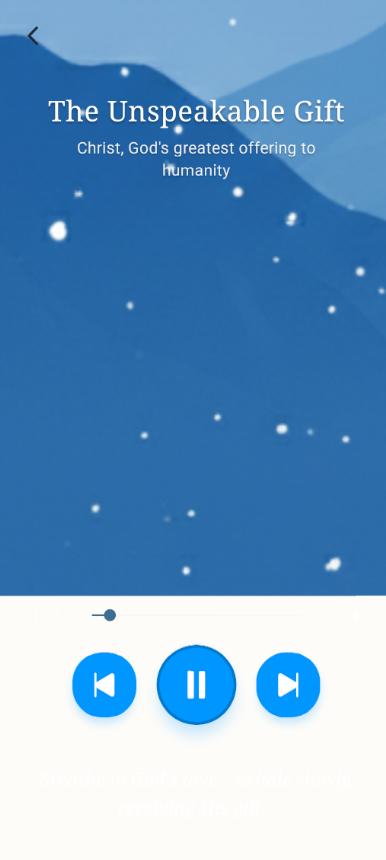 Meditations On Christ Main Screenshot